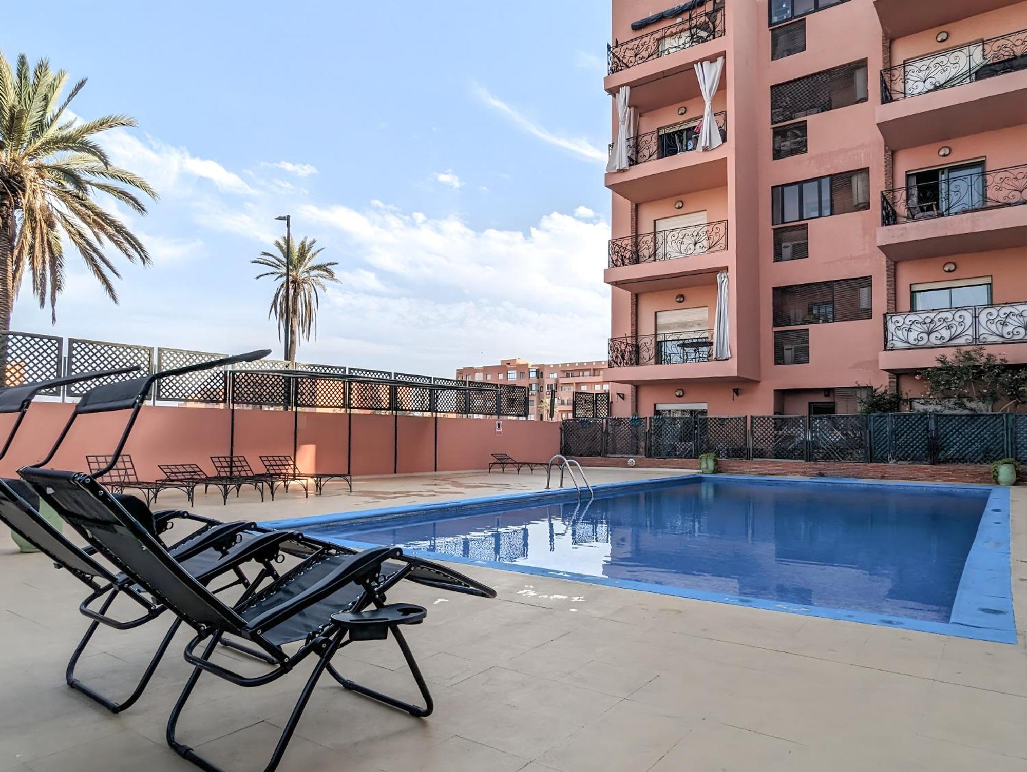 מרקש Apartement Panoramic View Majorelle Garden With Pool מראה חיצוני תמונה